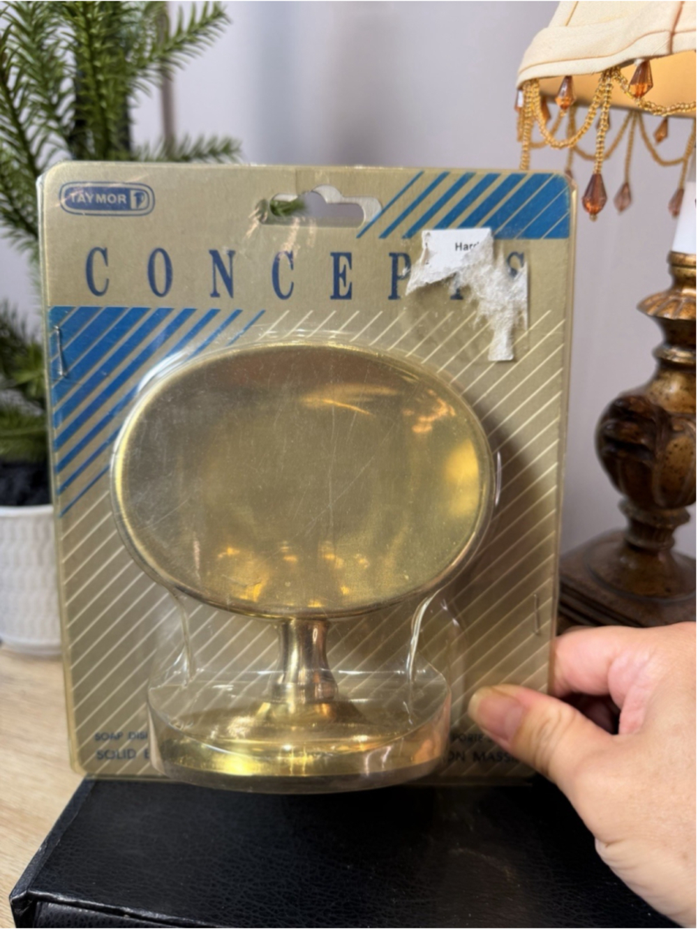 Vintage Solid Brass Wall-Mounted Soap Dish Oval with Round Back Plate New